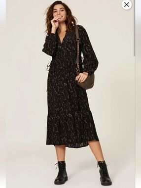 Rails Maple Cheetah Dress